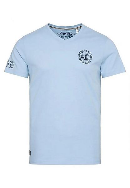 CAMP DAVID T-Shirt T-Shirt CRUISE NORTH Kurzarmshirt (1-tlg., 1) günstig online kaufen