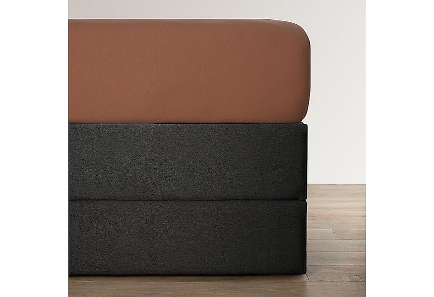 BETTWARENSHOP Spannbettlaken Boxspring, Jersey, Gummizug: Rundumgummi, (1 S günstig online kaufen