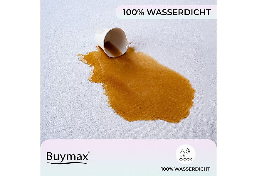 Matratzenschutzbezug Buymax, Wasserdicht Matratzenschoner mit Rundumbezug b günstig online kaufen