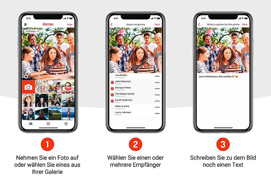 Denver FRAMEO Bilderrahmen PFF-1042 Digitaler Bilderrahmen günstig online kaufen
