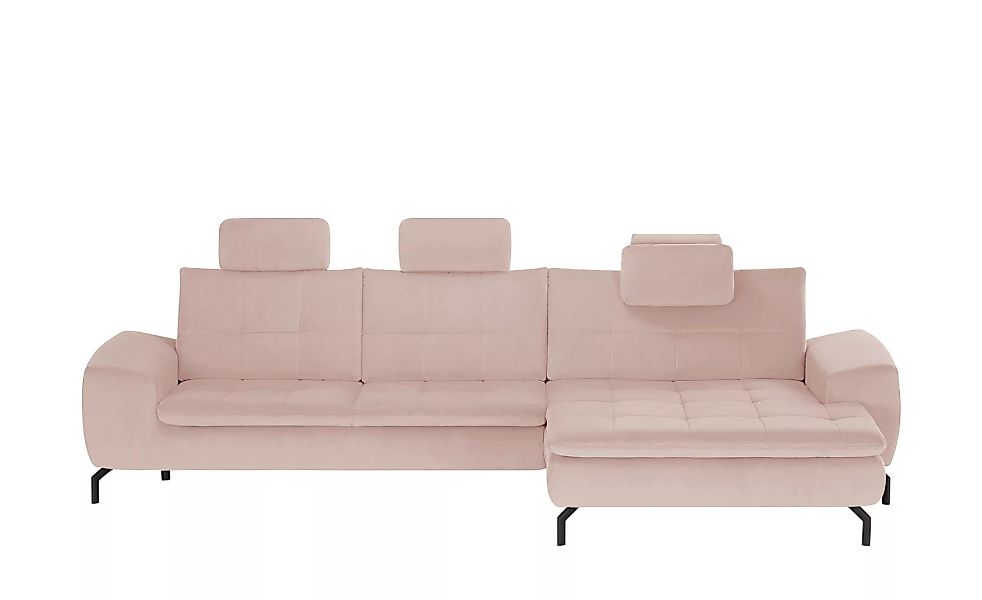 meinSofa Ecksofa  Brenda - rosa/pink - 87 cm - Polstermöbel > Sofas > Eckso günstig online kaufen