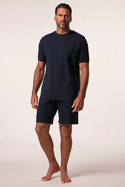JP1880 Schlafanzug Schlafanzug kurzer Zweiteiler Melange-Jersey günstig online kaufen