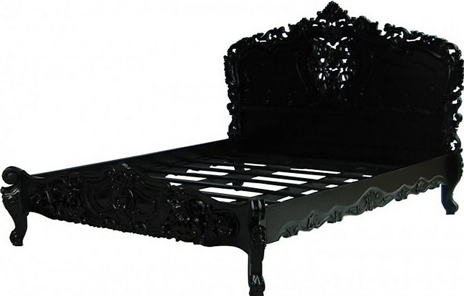Casa Padrino Bett Bett Pure Baroque Schwarz 160 x 200 cm aus der Kollektion günstig online kaufen