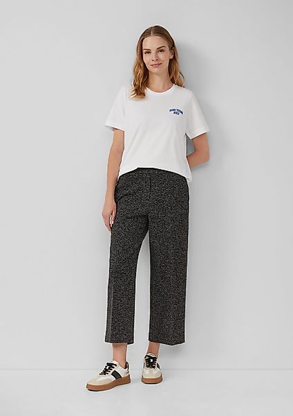 s.Oliver 7/8-Hose Hose Culotte in Melange-Optik günstig online kaufen
