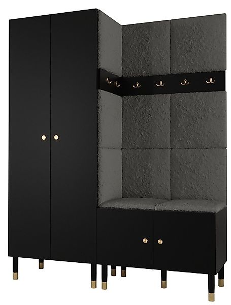 ABIKS MÖBEL Kompaktgarderobe PALERMO Set 2 günstig online kaufen