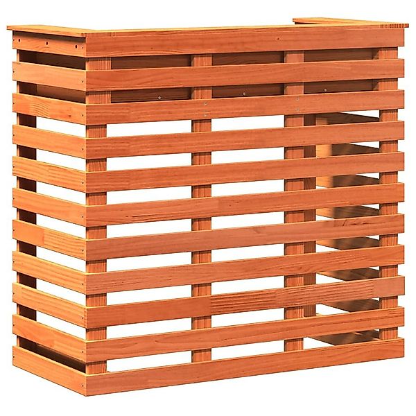 vidaXL Gartentisch Gartenbar Wachsbraun 113,5x50x103 cm günstig online kaufen
