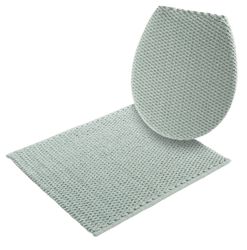 my home Badematte "Dalia, Badvorleger, Badezimmer Teppich" Höhe 4 mm fußbod günstig online kaufen