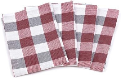 Zestri Geschirrtuch 4er-Set kariert aus 100% günstig online kaufen