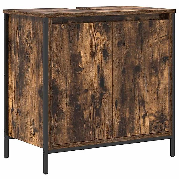 vidaXL Waschbeckenunterschrank Räuchereiche 60x34,5x60 cm 861894 günstig online kaufen