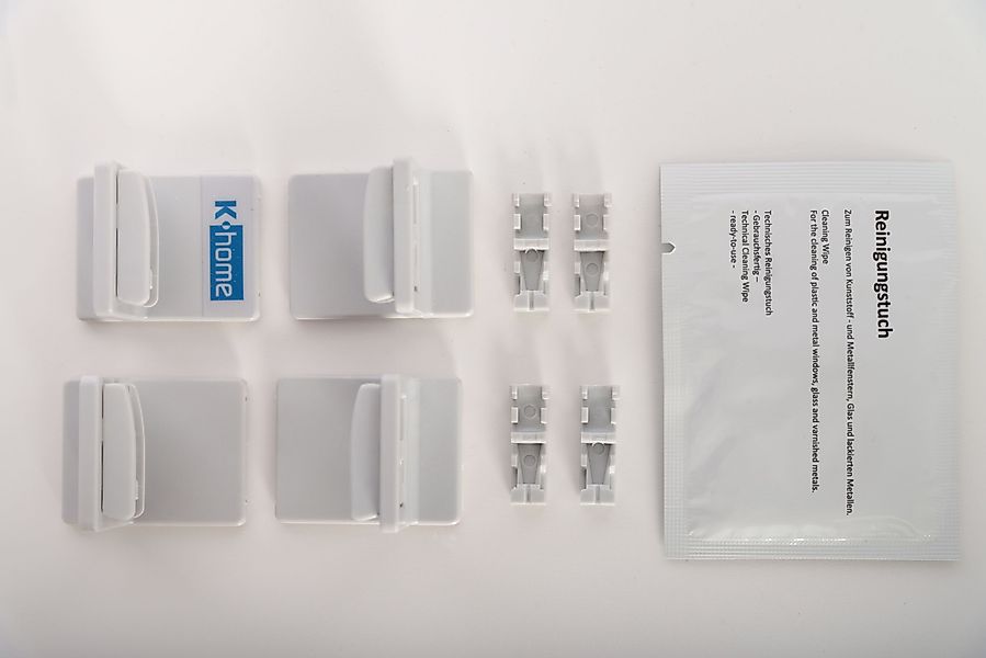K-HOME Klebeträger, Plissees, (Set, 4-tlg), für günstig online kaufen