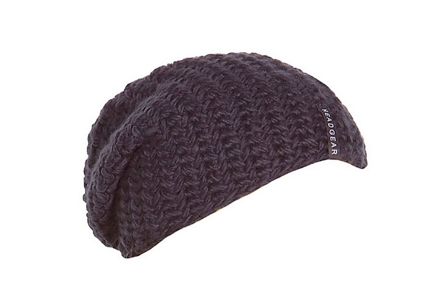 modAS Beanie 10714 Damen Mütze Grobstrick mit eingearbeitetem Fleeceband günstig online kaufen