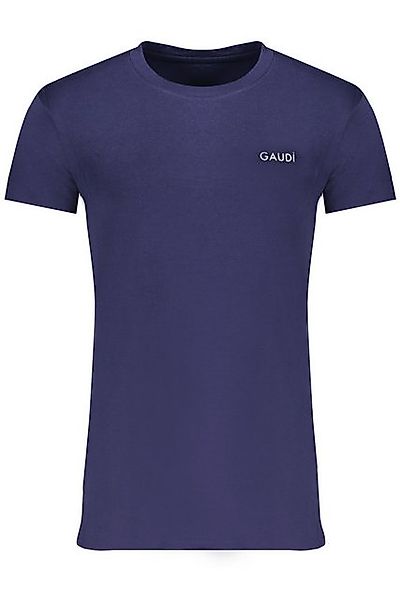 Gaudi T-Shirt Herren T-Shirt Blau Kurzarm mit Rundhals und günstig online kaufen
