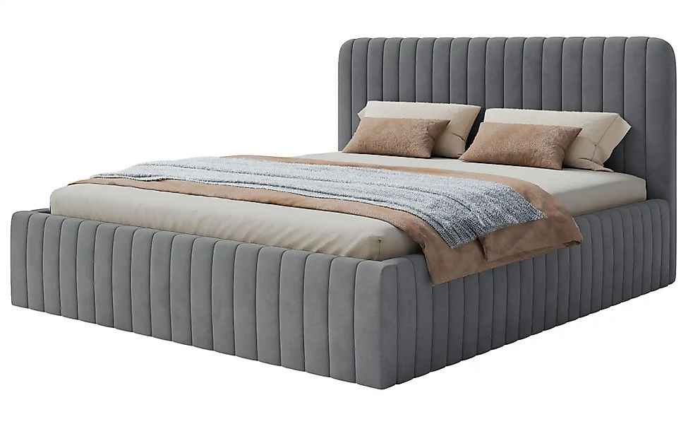 Selsey Polsterbett mit Bettkasten Saliano ¦ blau ¦ Maße (cm): B: 193 H: 109 günstig online kaufen