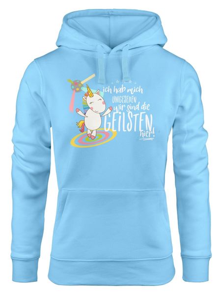 MoonWorks Hoodie Damen Kapuzen-Pullover Ich hab günstig online kaufen