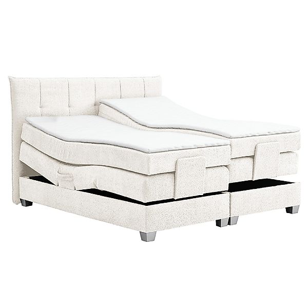 M-Punkt24 Boxspringbett ADRIA (160x200 cm, Boucle günstig online kaufen