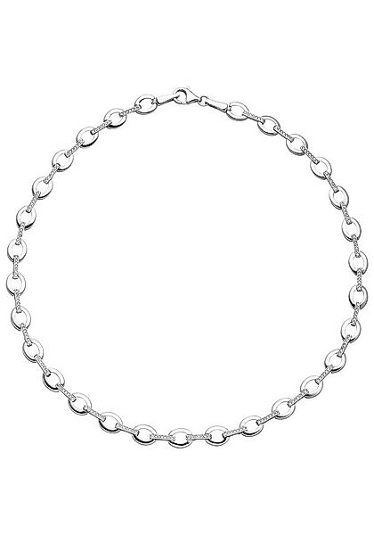 JOBO Collier Kette ohne Anhänger, 925 Silber mit 196 Zirkonia 45 cm günstig online kaufen