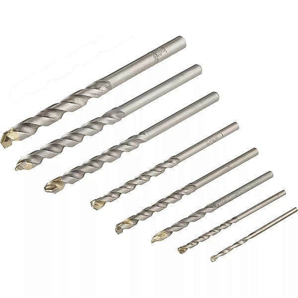 LUX-TOOLS Steinbohrer-Set Comfort 8-teilig günstig online kaufen