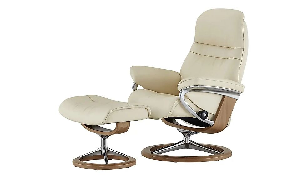 Stressless Relaxsessel mit Hocker Leder Sunrise S ¦ creme ¦ Maße (cm): B: 7 günstig online kaufen