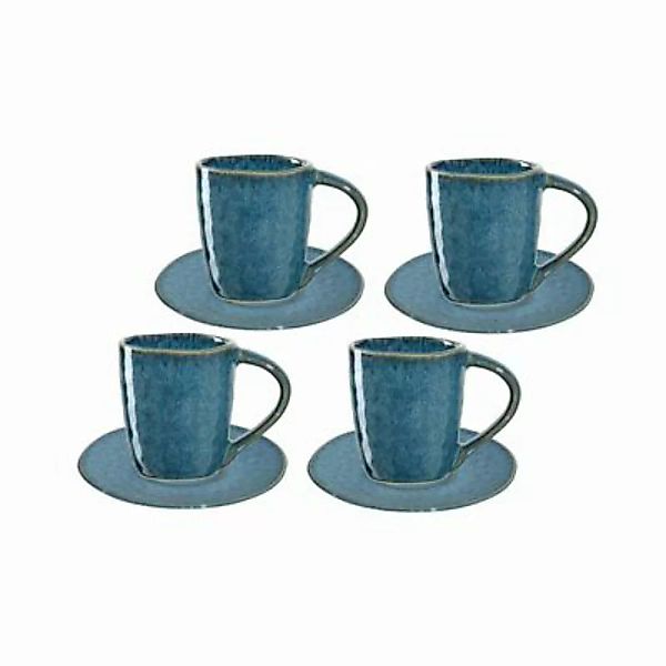 LEONARDO MATERA Espresso Set blau 8-teilig Kaffeebecher günstig online kaufen