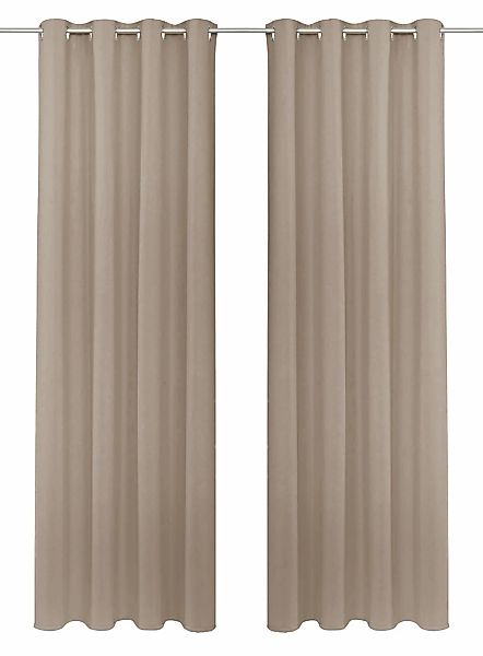 my home Gardine "SOLA" Ösen 1 Stk. tlg. blickdicht, Ösen-Aufhängung, wärmea günstig online kaufen