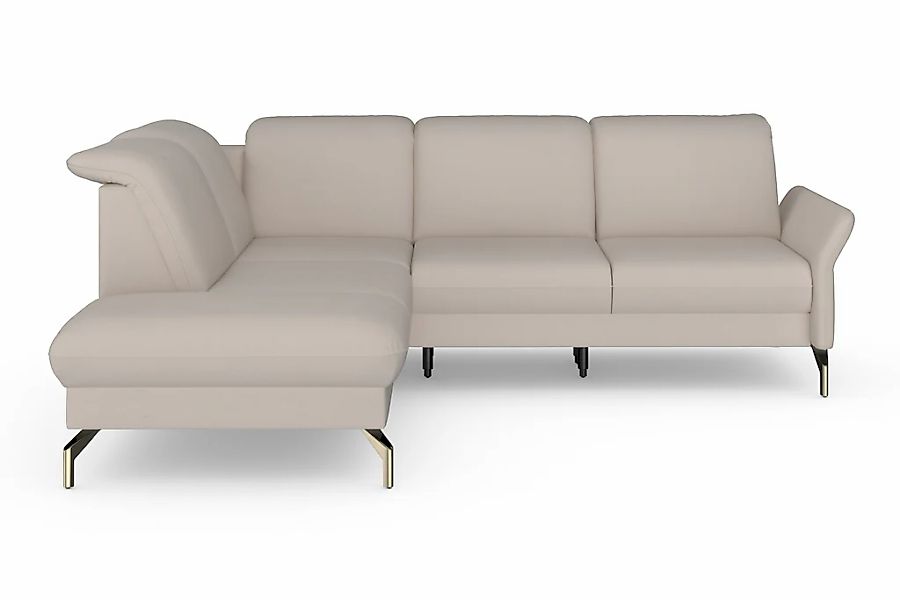 sit&more "Fashion L-Form" wahlweise mit Kopfteilverstellung, Vorziehsitz, m günstig online kaufen