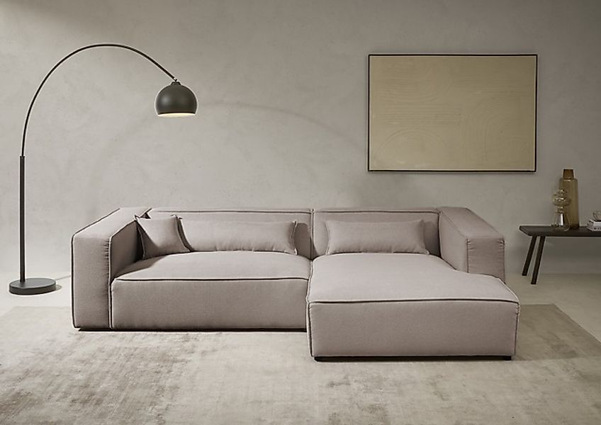 LeGer Home by Lena Gercke Ecksofa »PIARA XXL, Big-Sofa in Cord oder Leineno günstig online kaufen