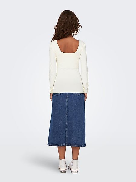 ONLY Langarmshirt ONLEA (1-tlg) Plain/ohne Details günstig online kaufen