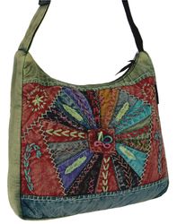 Guru-Shop Schultertasche Schultertasche, Patchwork Hippie Tasche, günstig online kaufen