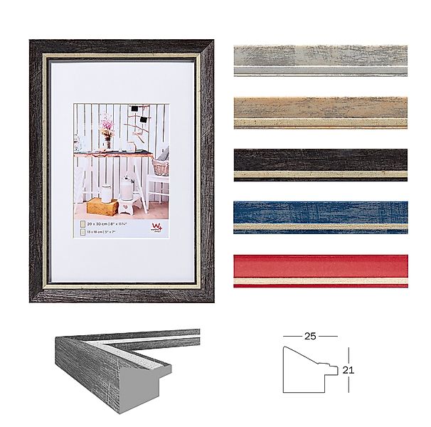 Walther Design Bilderrahmen Design-Bilderrahmen Chalet günstig online kaufen