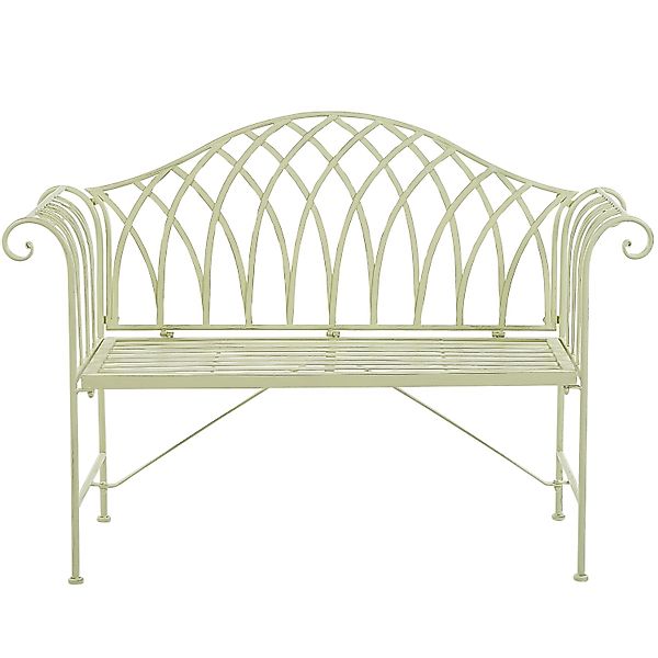 Beliani Gartenbank Grün 45x130x94 günstig online kaufen