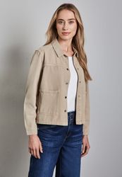STREET ONE Jeansjacke ohne Kapuze mit Knopfleiste günstig online kaufen