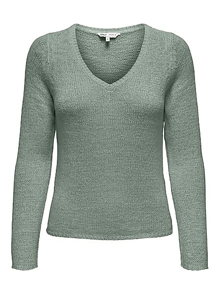 ONLY Longpullover ONLGEENA L/S V-NECK KNT günstig online kaufen