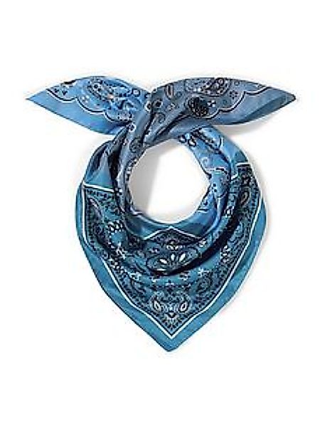 Tuch aus Twill Peter Hahn blau günstig online kaufen