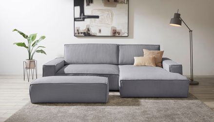 Home affaire Polsterecke "NEU: SHERWOOD XXL tief, L-Form mit Schlaffunktion günstig online kaufen