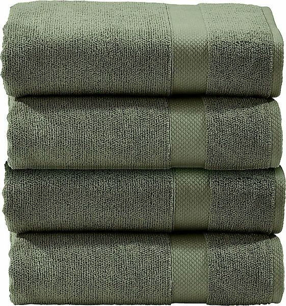 done.® Gästehandtuch »Deluxe«, (Set, 4 St., 4 Gästetücher (30x50 cm), Uni F günstig online kaufen