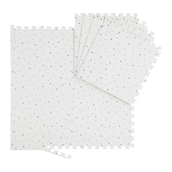 relaxdays Spielmatte 8tlg. Puzzlematte mit Sternen günstig online kaufen