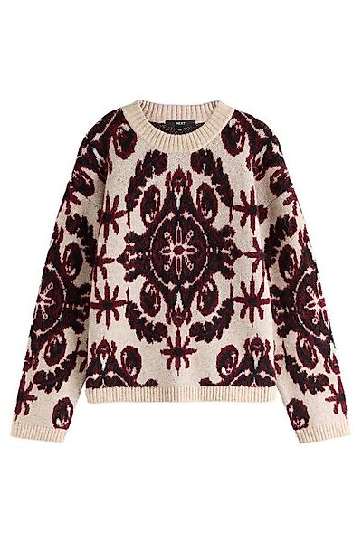 Next Rundhalspullover Statement-Rundhalspullover mit Paisley-Muster (1-tlg) günstig online kaufen