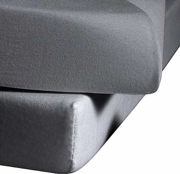 fleuresse Spannbettlaken »Ines hochwertiger Jersey aus reiner Baumwolle,«, günstig online kaufen