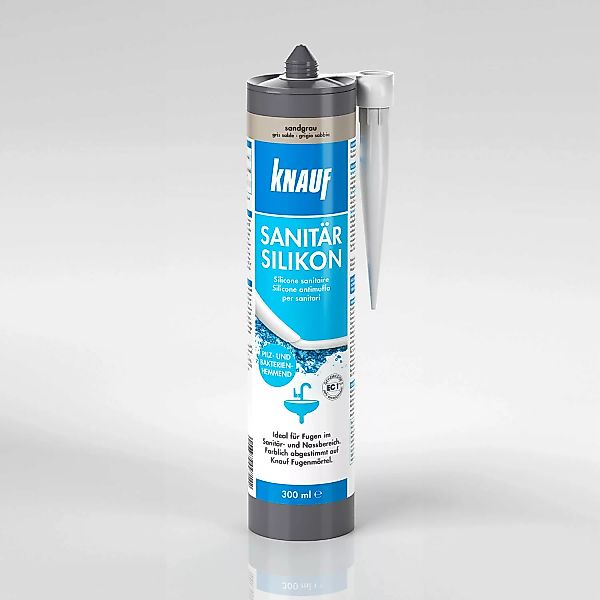 Knauf Sanitär-Silikon Sandgrau 300 ml günstig online kaufen