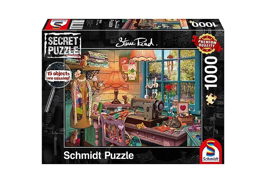 Schmidt Spiele Puzzle Im Nähzimmer (Puzzle), 1000 Puzzleteile günstig online kaufen