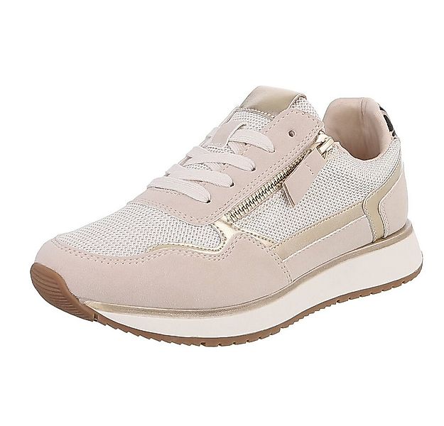 Ital-Design Damen Sneaker mit Mesh-Obermaterial und eleganten Details Sneak günstig online kaufen