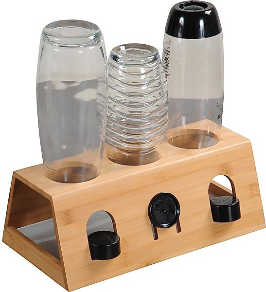 KESPER Flaschenhalter, mit Abtropfschale, für 3 Flaschen, aus FSC-zertifizi günstig online kaufen