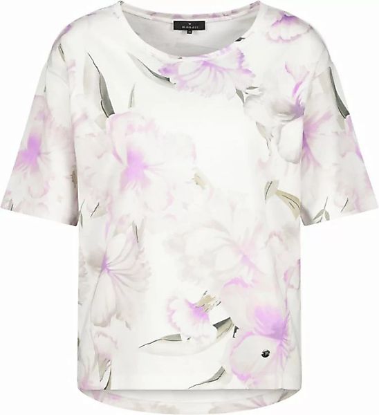 Monari Kurzarmshirt 408225 lavender rose gemustert günstig online kaufen