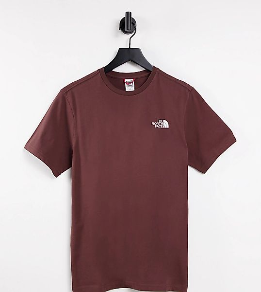 The North Face – Simple Dome – T-Shirt in Braun, exklusiv bei ASOS günstig online kaufen