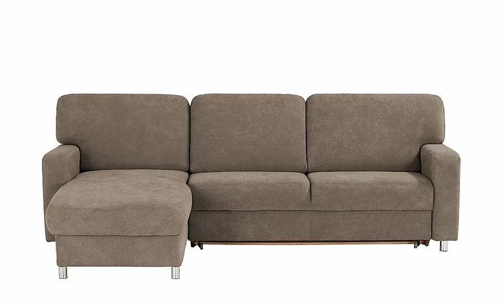 smart Ecksofa  Valencia ¦ braun ¦ Maße (cm): B: 267 H: 90 T: 173.0 Polsterm günstig online kaufen