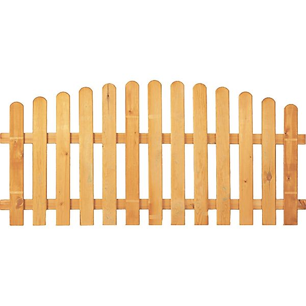 T & J Gartenzaun Hochbogen 200 x 80/65 cm günstig online kaufen