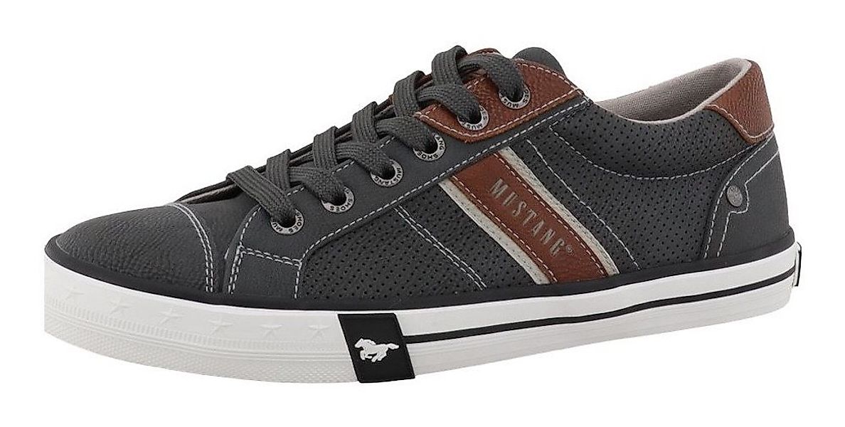 Mustang Shoes Calogero Sneaker Freizeitschuh, Halbschuh, Schnürschuh mit Ko günstig online kaufen