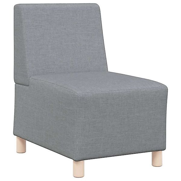 vidaXL Sofa Sessel Hellgrau 55 cm Stoff günstig online kaufen