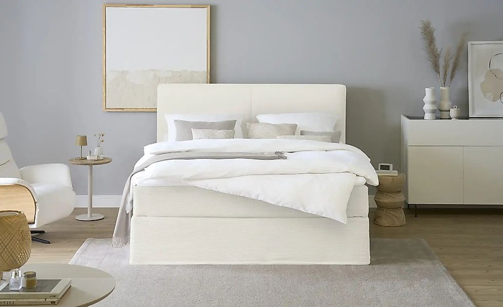 Boxi Boxspringbett  Boxi Classic ¦ creme ¦ Maße (cm): B: 160 H: 125 Betten günstig online kaufen