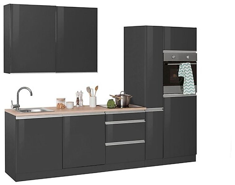 KOCHSTATION Küchenzeile »KS-Ohio«, ohne E-Geräte, Breite 270 cm günstig online kaufen